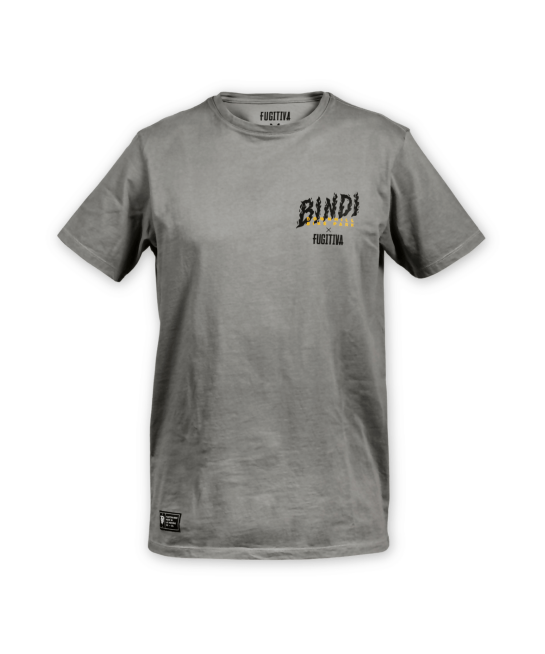 Camiseta Bindi x Fugitiva Gris - Cave&Race