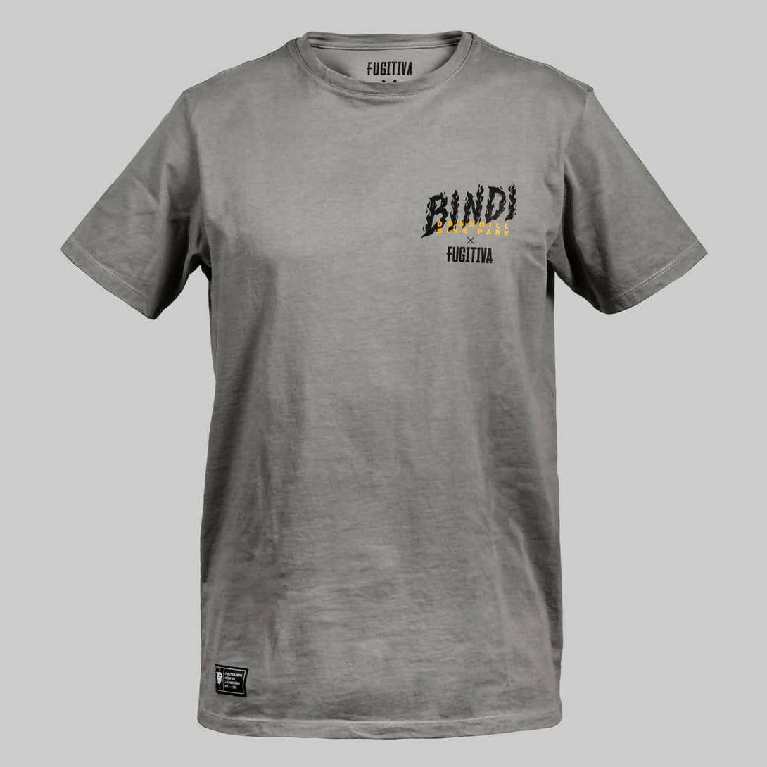 Camiseta Bindi x Fugitiva Gris - Cave&Race